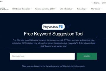 KeywordsFX Free Keyword Suggestion Tool