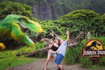 Tyler Kmak at Jurassic Park Hawaii